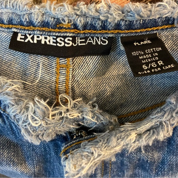 Express Flare Jeans SZ 5/6R - Picture 10 of 10